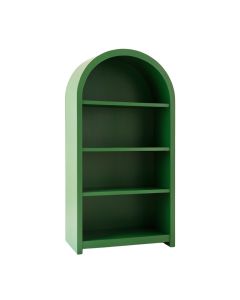 Dune Bend Freestanding Bookcase - Green (synthetic illustration; no displayed measurements)