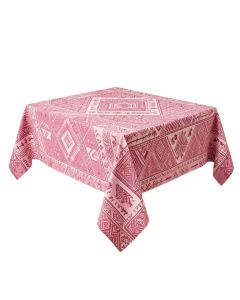 Colored Geometric And Maya Patterns And Arrows Bohemian Style Native Art Tablecloth