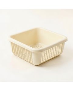 River Bluff Empty Under-Desk Cable Tray - Cream (synthetic illustration; no displayed measurements)