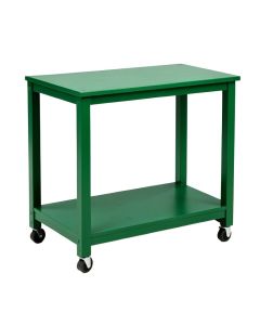 Sage Canyon Empty Rolling Workshop Cart - Green (synthetic illustration; no displayed measurements)