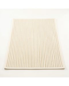 Stone Edge Bath Mat - Ivory (synthetic illustration; no displayed measurements)