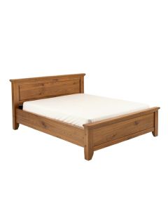 Cortina Solid Wood Sleigh Bed (synthetic illustration; no displayed measurements)