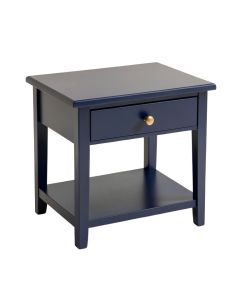 Willow Bridge Nightstand - Navy (synthetic illustration; no displayed measurements)