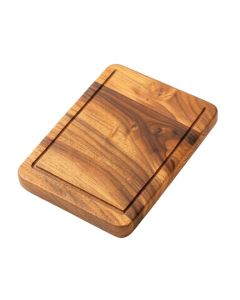 Lipper International Teak Wood Cutting Board (synthetic illustration; no displayed measurements)