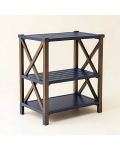 Fern Bluff Empty Seed-Starting Shelving Unit Without Lights - Navy (synthetic illustration; no displayed measurements)