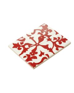 Mulia Tile 8 '' X 14 '' Glass Patterned Subway Tile