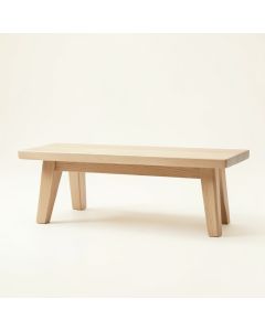 Cedar Bluff Indoor Bench - Beige (synthetic illustration; no displayed measurements)