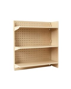Sage Dale Empty Wall-Mounted Tool Organizer Panel - Beige