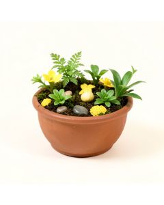 Rideau Planter Fairy Garden (synthetic illustration; no displayed measurements)