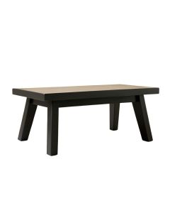 Linden Brook Indoor Bench - Black (synthetic illustration; no displayed measurements)