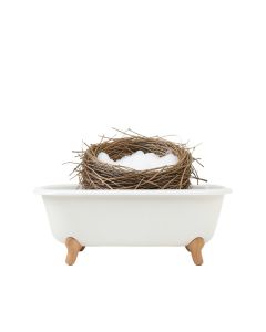 Fresh Soap And Water Bath Tub Bathroom Design - Graphic Art Print