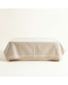 Juniper Bluff Flat Bed Sheet - Beige (synthetic illustration; no displayed measurements)