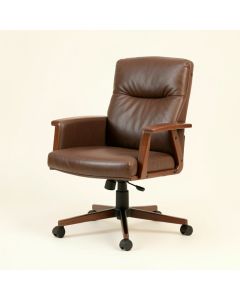 Kira Faux Leather Task Chair (synthetic illustration; no displayed measurements)