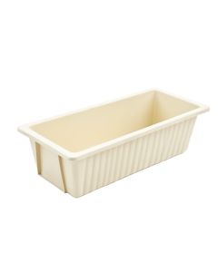 Linden Bridge Empty Railing Planter With Integral Brackets - Cream (synthetic illustration; no displayed measurements)