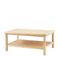 Pine Branch Coffee Table - Ivory (synthetic illustration; no displayed measurements)