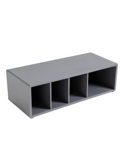 Glen Brook Shoe Storage Bench - Gray