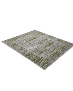 Alberich Ombre Flatweave Gray/Green Area Rug