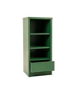 Spruce Brook Narrow Cubby Tower - Green (synthetic illustration; no displayed measurements)