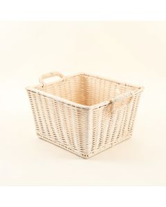Ash Arc Empty Storage Basket (synthetic illustration; no displayed measurements)