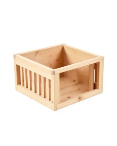 Maple Dell Empty Furniture-Style Litter Enclosure - Beige (synthetic illustration; no displayed measurements)