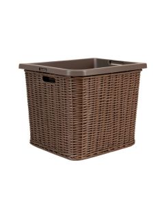 Java Wicker Outdoor 99 Gallon Resin Deck Box