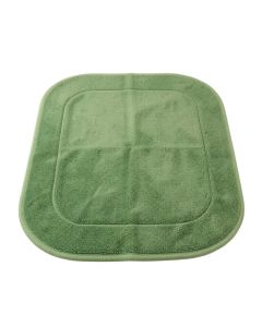 Clay Dale Bath Mat - Green (synthetic illustration; no displayed measurements)