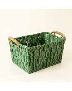 Field Crest Empty Storage Basket - Green (synthetic illustration; no displayed measurements)