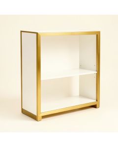 Striegel 70.87 '' H X 39.37 '' W Geometric Bookcase (synthetic illustration; no displayed measurements)