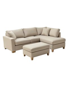 81 '' Wide Reversible Sofa & Chaise With Ottoman (synthetic illustration; no displayed measurements)