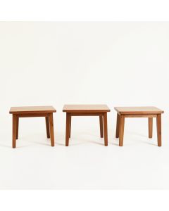 Lambalot Wood 3 Piece Coffee Table Set (synthetic illustration; no displayed measurements)