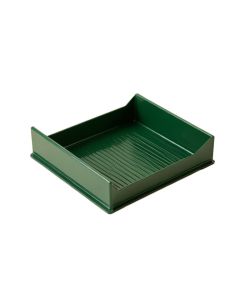 Harbor Edge Empty Under-Desk Cable Tray - Green (synthetic illustration; no displayed measurements)