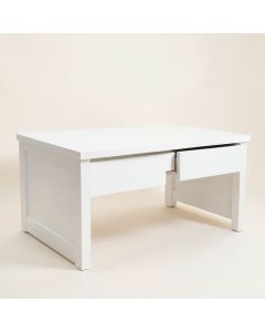 Harbor Bend Empty Workshop Workbench - White (synthetic illustration; no displayed measurements)