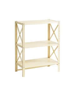 Reed Arc Empty Seed-Starting Shelving Unit Without Lights - Cream