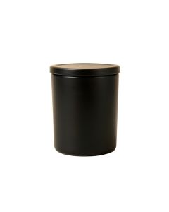 Spruce Bluff Storage Canister With Lid - Black