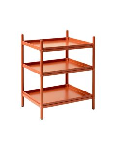 Aspen Bend Empty Countertop Canister Rack - Terracotta