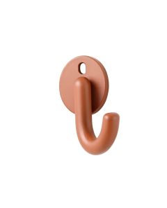 Hill Arc Wall-Mounted Robe Hook - Terracotta