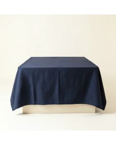 Cliff Dell Flat Bed Sheet - Navy (synthetic illustration; no displayed measurements)