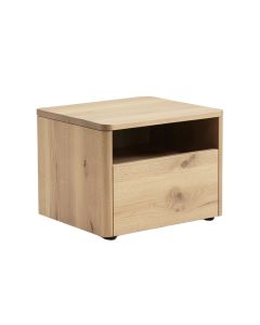 Theodulus Sled End Table With Storage (synthetic illustration; no displayed measurements)
