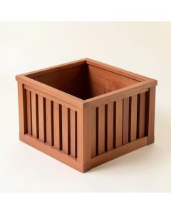 Olive Falls Empty Furniture-Style Litter Enclosure - Terracotta (synthetic illustration; no displayed measurements)