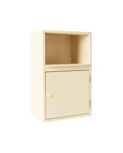 Olive Canyon Wall-Mounted Entry Cabinet - Cream (synthetic illustration; no displayed measurements)
