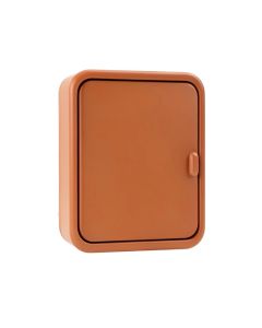 Field Crossing Wall-Mounted Laundry Cabinet - Terracotta