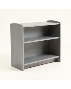 Oak Bridge Desktop Shelving Unit - Gray (synthetic illustration; no displayed measurements)