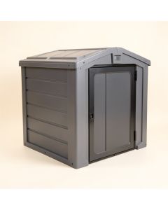 Artisan 9 Ft. W X 7.5 Ft. D Plastic Storage Shed (synthetic illustration; no displayed measurements)