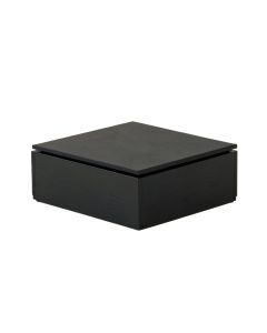 Vale Crossing Desktop Monitor Riser - Black (synthetic illustration; no displayed measurements)