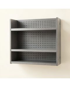 Birch Dell Empty Wall-Mounted Tool Organizer Panel - Gray (synthetic illustration; no displayed measurements)