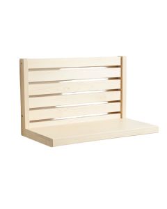 Brook Canyon Wall-Mounted Entryway Organizer Shelf - Ivory (synthetic illustration; no displayed measurements)