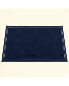 Willow Brook Rectangular Outdoor Rug - Navy (synthetic illustration; no displayed measurements)