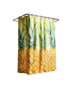 Heinen Pineapple Toss Single Shower Curtain (synthetic illustration; no displayed measurements)