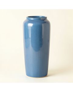 Slate Canyon Empty Decorative Vase - Blue (synthetic illustration; no displayed measurements)