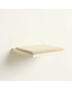 Wren Brook Wall-Mounted Cat Perch - Cream (synthetic illustration; no displayed measurements)